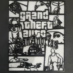 GTA San Andreas Cover Art