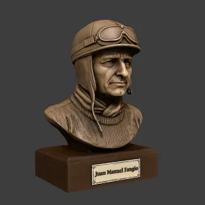 Busto de Coleccion de Juan Manuel Fangio