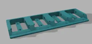Makita Battery Rack 18v - BL1850B - Single, Double and Quad