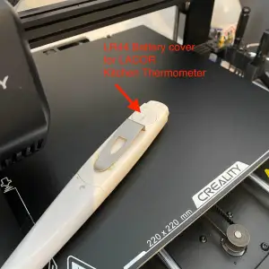 Battery compartment cover for "LACOR" kitchen thermometer