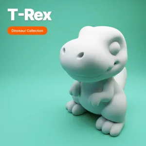 T-Rex – Cute Pastel Minimalist Dinosaur for 3D Printing