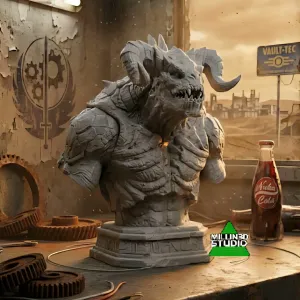 Amazon Prime Fallout New Vegas Death Claw Bust Statue