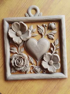 Blooming Heart – Floral Harmony Relief