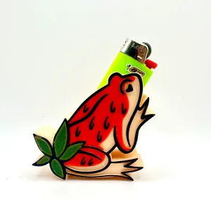 Berry Frog lighter case
