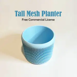 Tall Mesh planter