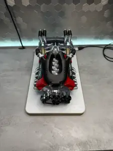 V12 Twin Turbo Engine in 1/6 Scale
