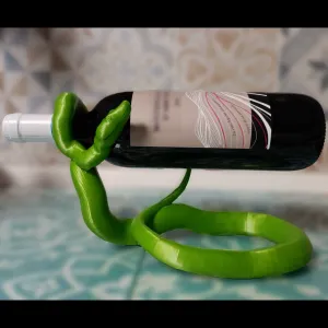SNAKE WINE BOTTLE HOLDER
