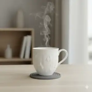 Modern Coaster – Base Saucer for Herbal Teas