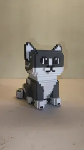"Pixel Kitty Bank"