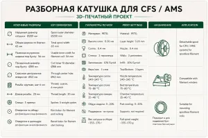 CFS_spool_H65мм D200 D88