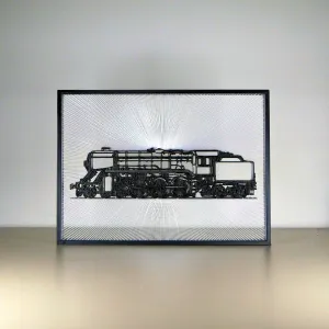 Steam Engine String Art