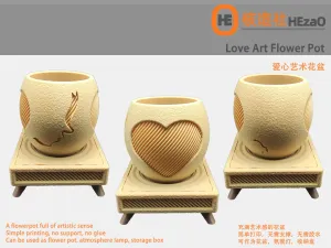 爱心艺术花盆Love Art Flower Pot