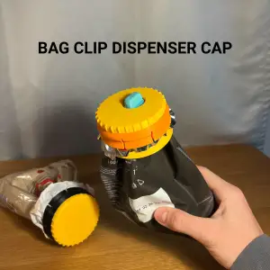 Bag Clip Dispenser Cap