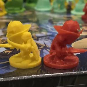 Warcraft board game replacement mini - Alissi in T1 raid set