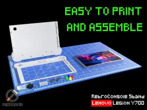 🎮 RetroConsole Stand – Lenovo Legion Y700 Gaming Stand