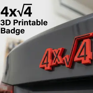The "Technically Correct" 4x4 Badge ( 4x2 )