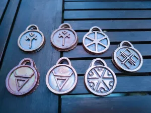 Slavic god's neckless