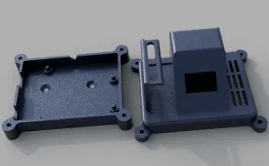 Arduino Uno R3 Case with OLED Screen and Battery Holder