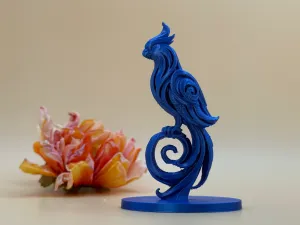 Stylized Bird Sculpture