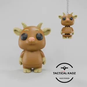 Flexy Goat Figurine + Keychain