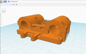 HyperCube LMU10UU X Axis Carriage (also Igus RJ4JP-01-10)