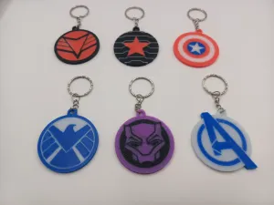 Marvel Power Alliance Keychain set