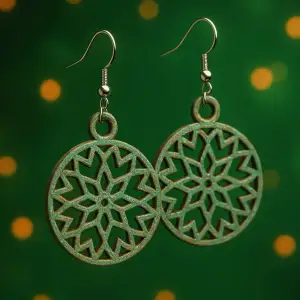 Earrings 57 - Easy print - Free