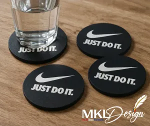 Nike just do it. Coasters set