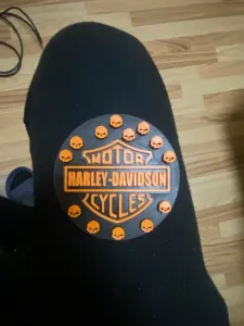Harley Davidson beverage coaster