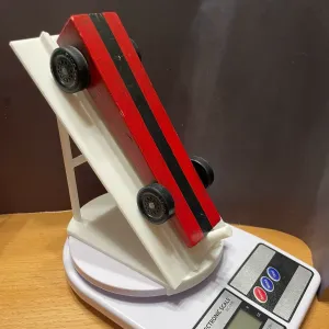 Pinewood Derby Car Check-in Base