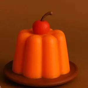 Jelly dessert figurine