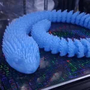 spiked articulated snake