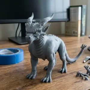 running dragon