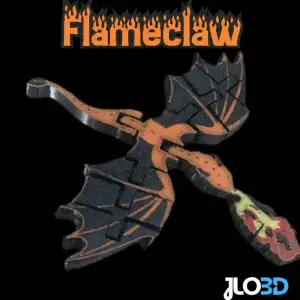 Dragon Flameclaw Articulated Fire-Breathing