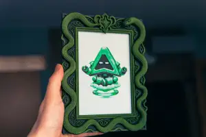 The Serpent LED MagicRelief Frame - 100 x 150