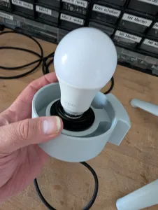 # cool design LED "Studio Lamp" with E27 Bulb Socket, 633 mm