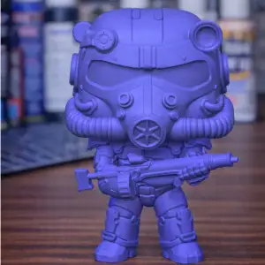 Fallout Power Armor Chibi Figure