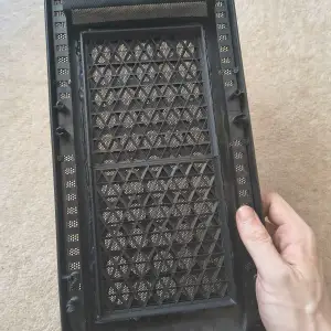 Universal front panel for PC computer. air intake, ventilati