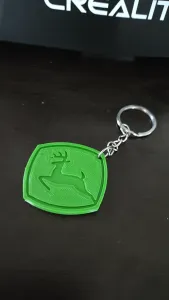 John Deere keychain