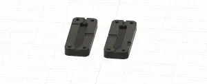 Wire splice injection mold