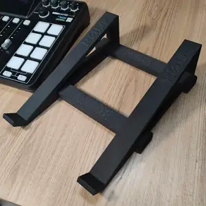 Tilt stand for the Rode Rodecaster Pro 2 mixing console.