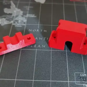 Suporte guia linear 8mm v-slot 2020