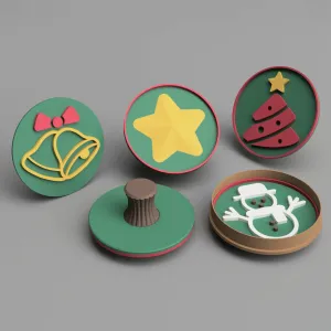 Christmas Cookie cutter and stamp