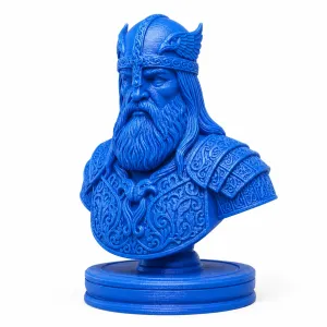 Medieval Viking King Chess Piece