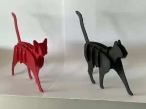 Cats STL Assembled