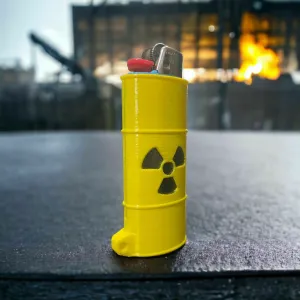 Radioactive Barrel Lighter Cover