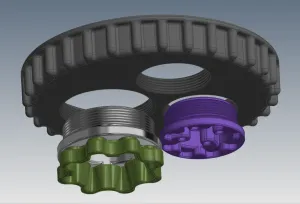 2.5-Inch Blind Cap with Installation Wrenches for the S180