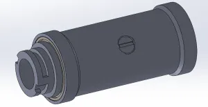 Creality K1 filament spool roller for TPU/non-TPU