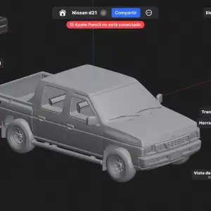 Camioneta NISSAN D21 HARDBODY
