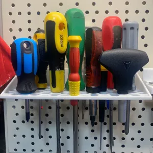 Honeycomb PegBoard Tool Holder